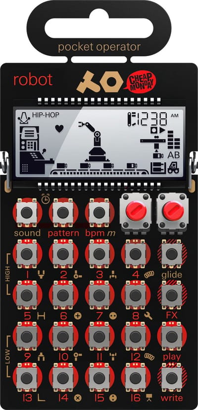 Teenage Engineering PO-28 robot - Synthesizer