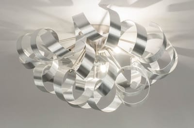 Lumidora Plafondlamp 73340 - Plafonniere - ATOMA - 3 Lichts - G9 - Aluminium - Metaal - ⌀ 45 cm