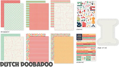 Dutch Doobadoo One More Stitch set 472.100.004 A5