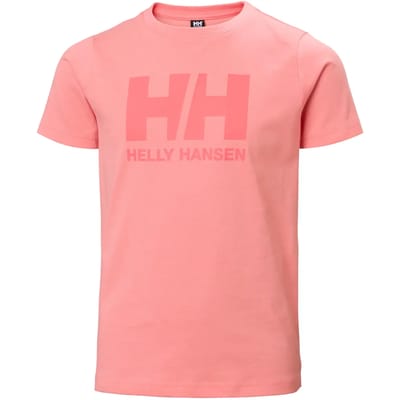 Helly Hansen Logo T-shirt Met Korte Mouwen Roze 10 Years Jongen