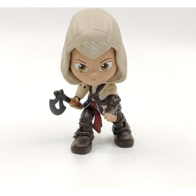 Assassin's Creed Originele Actiefiguren 8-10cm Connor Evie PVC Lang Superieure Kwaliteit Actiefiguur Beperkte Collectie Speelgoed Kinderen Beste beige