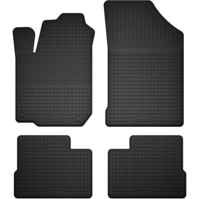 Wielganizator BasicProtect Serie - Universele Rubber Auto Vloermatten - Daewoo Lanos 1997-2004 - Set van 4