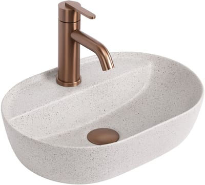 Rea - Opzetwastafel Aura 42 Sandy - 42 x 30 x 12 cm