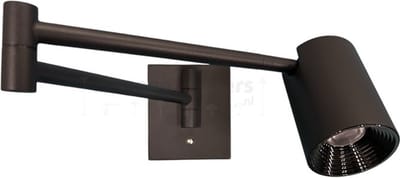 Feelight Wandlamp Picchio Zwart Zwenkarm LED 5.4 Watt incl. Touchdimmer
