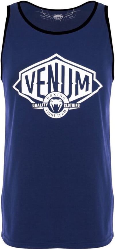 Venum Stamp Tanktop Katoen Blauw - M