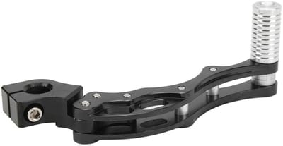 Dailygoody - Universele Kickstart Lever Starter voor Motorfiets en Scooter - Aluminium Legering (Zwart)
