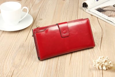Portemonnee Dames, Portemonnee, Portemonnees, Portefeuille Dames, Dames Pasjes Houder, Card Holder Wallet, Portefeuille, Portefeuille Dames Met Kaarthouders, Creditcardhouder, Pasjeshouder Vrouwen, Moederdag, Valentijnsdag, Verjaardag, ROOD