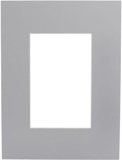 Passe-partouts 822 Grijs 20x30cm met 14x19cm uitsnede (5 stuks)