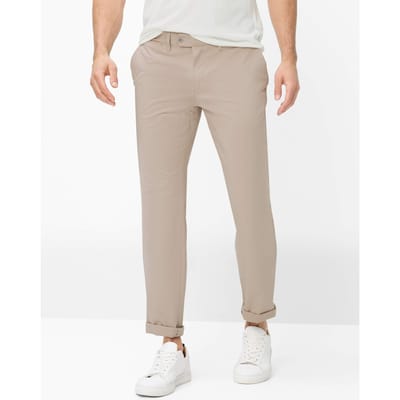 Eurex Heren Chino  Style JOE GREY BEIGE, lichtgrijs, maat 48