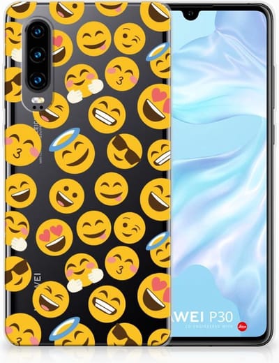 Huawei P30 TPU bumper Emoji