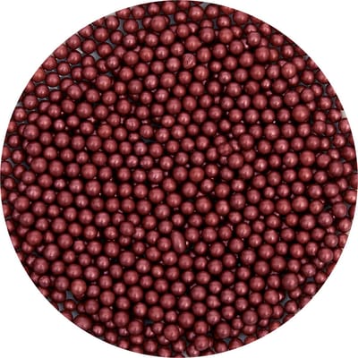 BrandNewCake® Zachte Parels Bordeaux Rood 60gr - Sprinkles - Strooisel - Taartdecoratie