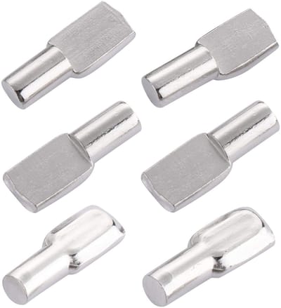 120 stuks plank pinnen, 5 mm plank steun haringen lepel vorm kast meubels