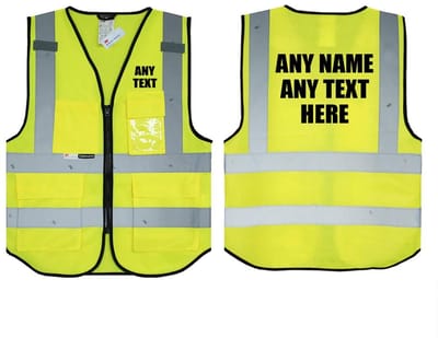Dailygoods- Veiligheidsvest Hoge Zichtbaarheid - Ademend Mesh - Reflecterende Tape - Telefoon/ID Pocket - Ideaal voor Fietsen/Hardlopen - Uniek Ontwerp - Veiligheidskleding