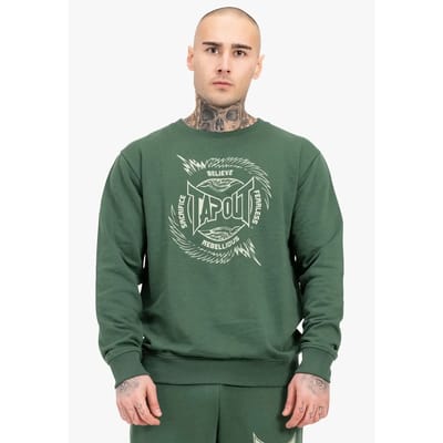 Tapout-sweatshirt Spirit Sweat met ronde hals, normale pasvorm