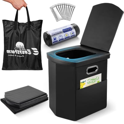 Outdoor Camping Toilet - Draagbaar en Opvouwbaar voor Vissen en Campervan