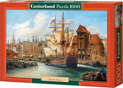 Castorland The Old Gdansk – Puzzel – 1.000 stukjes – Satijnen afwerking – Perfecte pasvorm – Europese kwaliteit