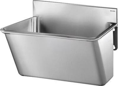 Medische scrub met lage spatwand