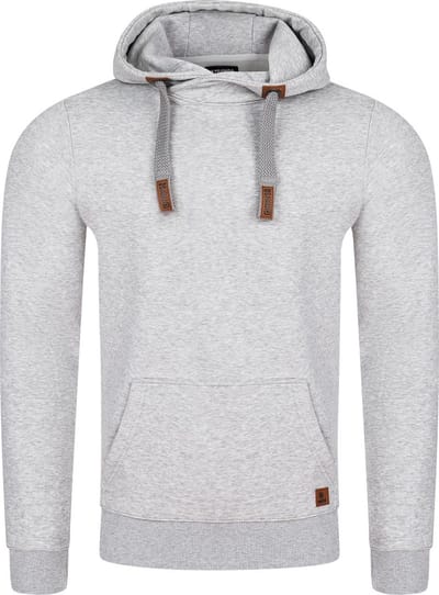 riverso Heren trui RIVNiklas regular fit Grijs M Volwassenen hoodie / capuchon trui