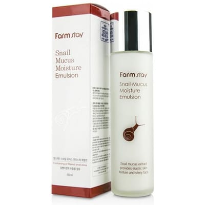 Farm Stay Emulsion Hydratante au Mucus d'Escargot 150ml + CADEAU ALEATOIRE white
