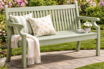 Rockwood® Parkbank Sandwick Kunststof - Egg Green 1.90m 1.90m