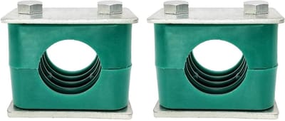 Hydraulische Buis Klemmen Set van 2 - Plastic Klemmen voor 15mm Buis - Standaard Metrische Slangenclips voor Bevestiging en Ondersteuning