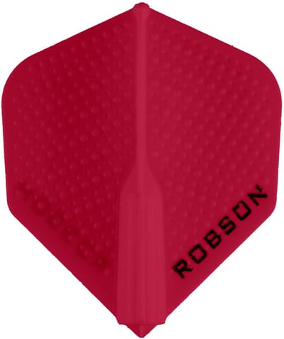 Bull's Robson Plus Dimpled Red No.2 - Dart Flights