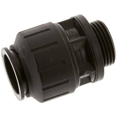 28mm x G1'' POM Insteekfitting Buitendraad NBR