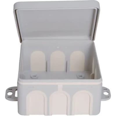 Kopp Kabeldoos + Doordruk Membramen Ip54 80x80x40mm Grijs