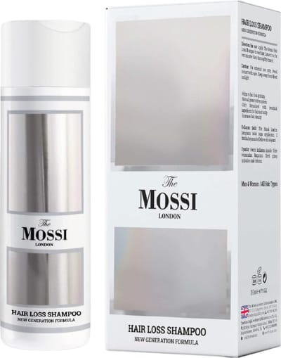 The Mossi London / Hair loss Shampoo / Anti Haaruitval / Ondersteunend voor haargroei