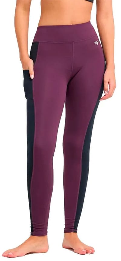 Roxy Boundless Leg Leggings Paars S Vrouw
