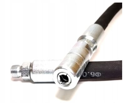 Yato - Flexibele Vetspuitslang - 32 cm - Inclusief 4-Klauw Koppeling - Hogedruk - Universeel