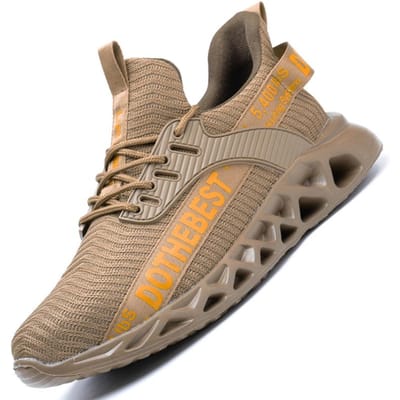 Onverwoestbare Werkschoenen Heren Sport Veiligheidsschoenen Dames Lichtgewicht Anti-Smash Werksneakers Heren Beschermende Stalen Neus Schoenen Heren 38