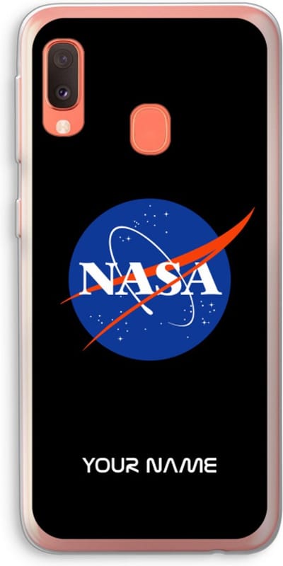 Gepersonaliseerd - Case Company® - Hoesje geschikt voor Samsung Galaxy A20e hoesje - NASA - Soft Cover Telefoonhoesje - Bescherming aan alle Kanten en Schermrand