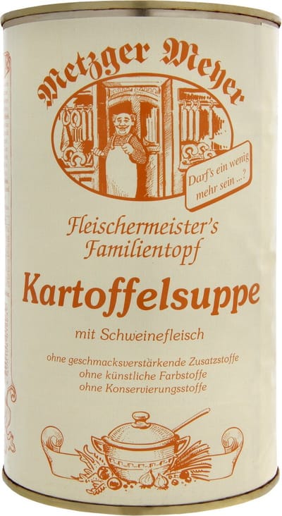 Aardappel kant-en-klare opwarmsoep - 1,16 kg