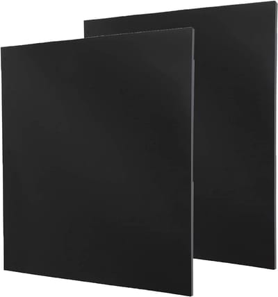 Flexibele Zwarte ABS Plastic Platen 3mm voor Creatieve Projecten, Interieurdecoratie en Fender Liner (40 x 30cm)