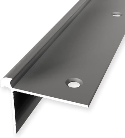 Traprandprofiel Hoekprofiel - Trap Neus Profiel - Trap Rand Bescherming - Glad Dubbel Verzonken - 32x42x2500mm - Roestvrij Staal