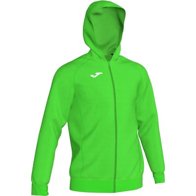Joma Menfis Jas Met Kap Kinderen - Fluo Groen | Maat: 5XS (116)