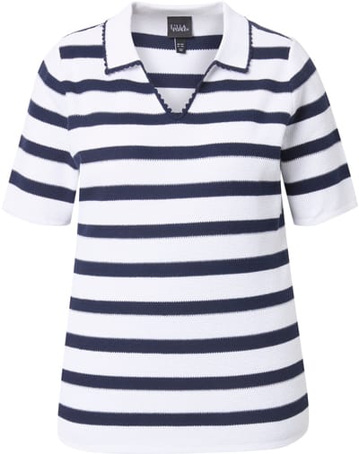 Ulla Popken - Dames - Pullovers - Off-white - Maat 46+