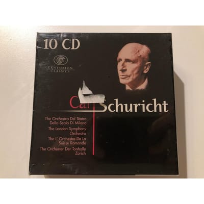 CD CARL SCHURICHT - Dirigeert IECC10007 Nederland Klassiek Gebruikt black