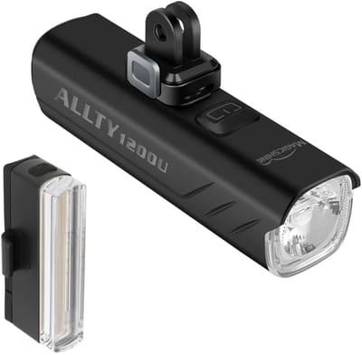 Allty 1200U + Seemee50 combo Bike light Front and rear