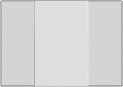 HERMA Legitimatiehoesje PP 2-voudig transparant 110x157mm A6