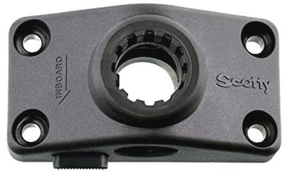 Zijdekbeugel 241L met Curl Button voor Harde Oppervlakken - Schroefmontage