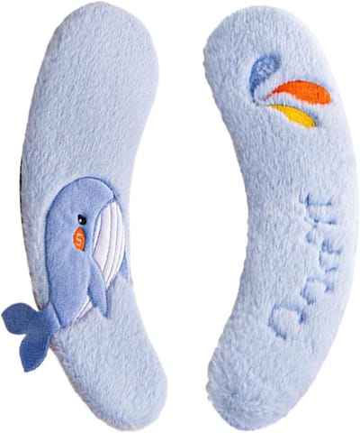Toiletstoelkussen - Zachte stoelhoes - Extra comfort - Met handvat - 35 x 9 cm - Blauw
