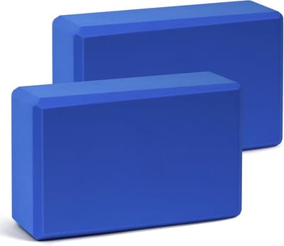 Set van 2 Yogablokken Hoogwaardig Antislip Grip voor Yoga en Pilates