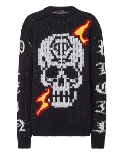 Pullover Ronde Hals Skull