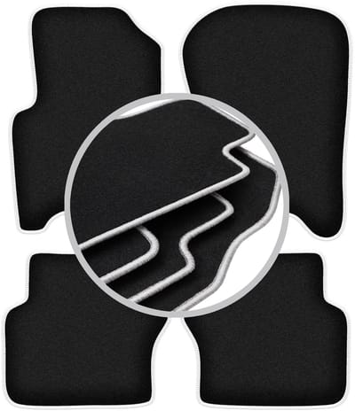 CARLUX-SILVER automatten voor: Range Rover Sport I SUV (2005-2012)