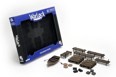 Accessoireset Docks en Steigers voor Tafelrollenspellen - Modulaire Waterkant Scènewerk