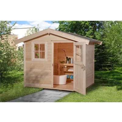 Weka Tuinhuis 123 - Onbehandeld - 301x205cm - 10,4m³