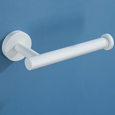 Dailygoods- Toiletrolhouder Roestvrij Staal - Toiletrolhouder Zonder Boren - Toiletrolhouder Staand - Reserverolhouder - Toiletrolhouder Met Plankje - Eenvoudige Installatie - Papierenhouder