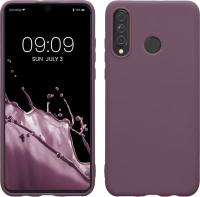 kwmobile telefoonhoesje geschikt voor Huawei P30 Lite - Hoesje voor smartphone - Back cover in Bleke iris